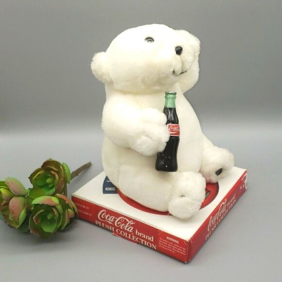 Coca-Cola collectible plush bear - Picture 1 of 10